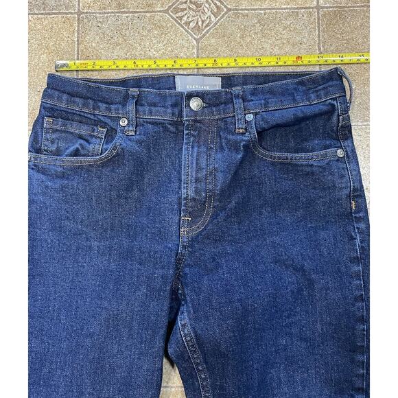 Everlane Women's Jeans Size 28 Blue Ankle Dark Wash Skinny Jean Mid Rise In EUC! - Picture 3 of 10